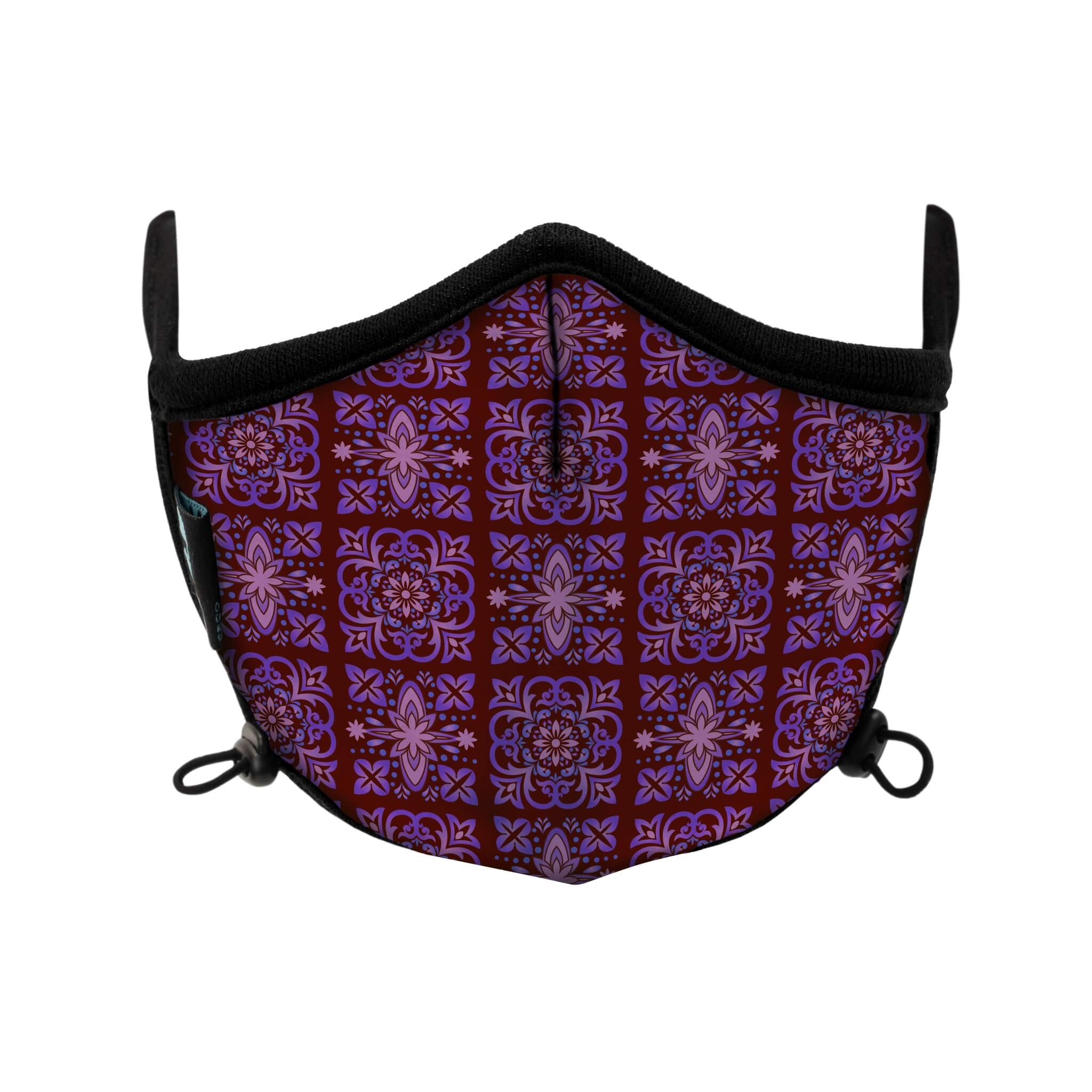 Full Front side angle of The Ada Non Valve Face Mask