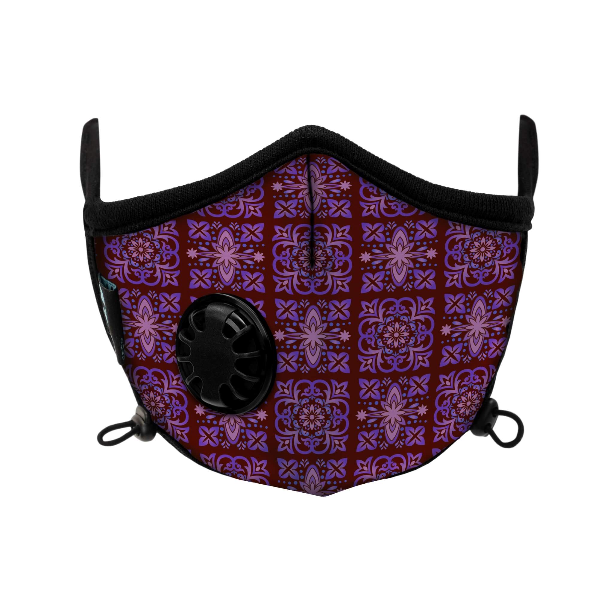 Full Front side angle of The Ada Pro Face Mask