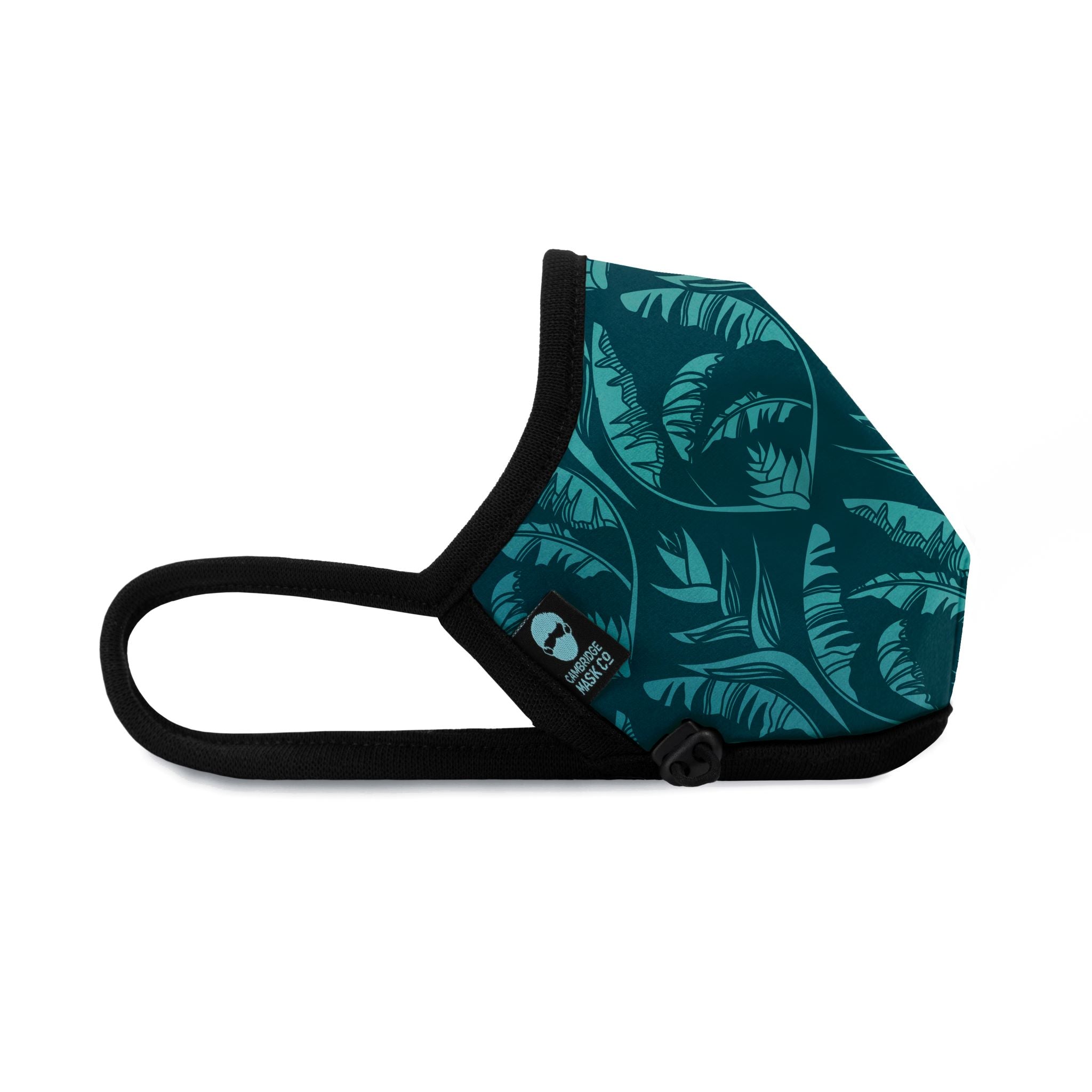 Right side angle of The James Non Valve Face Mask