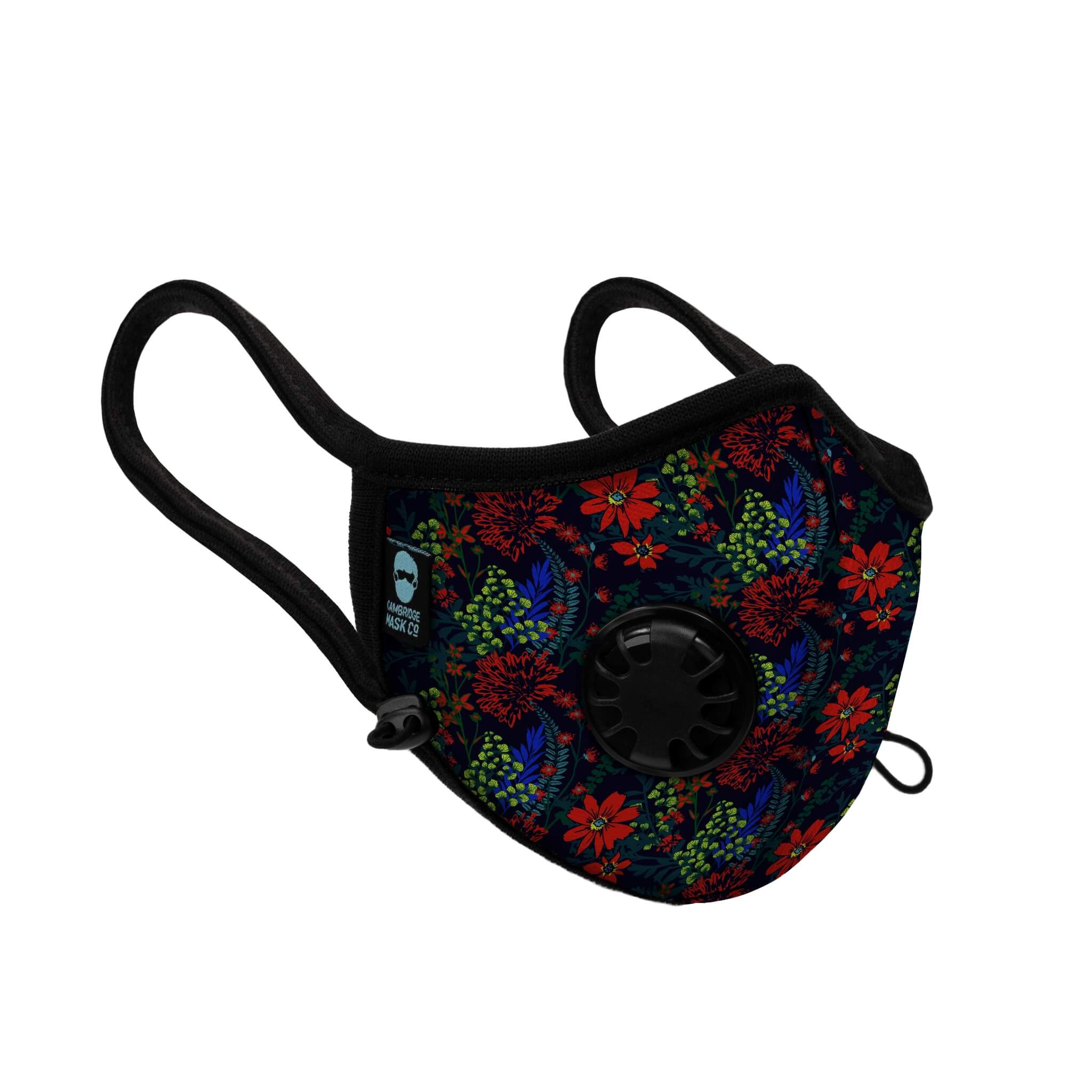 Front side angle of The Lindley Pro Face Mask