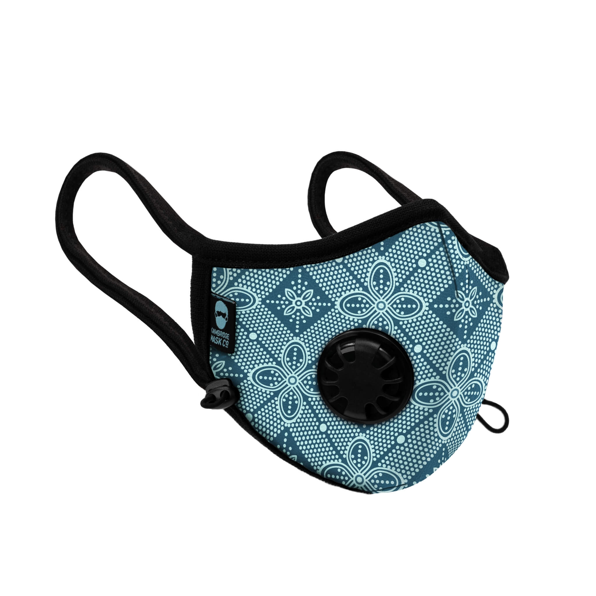 Front side angle of The Symons Pro Face Mask