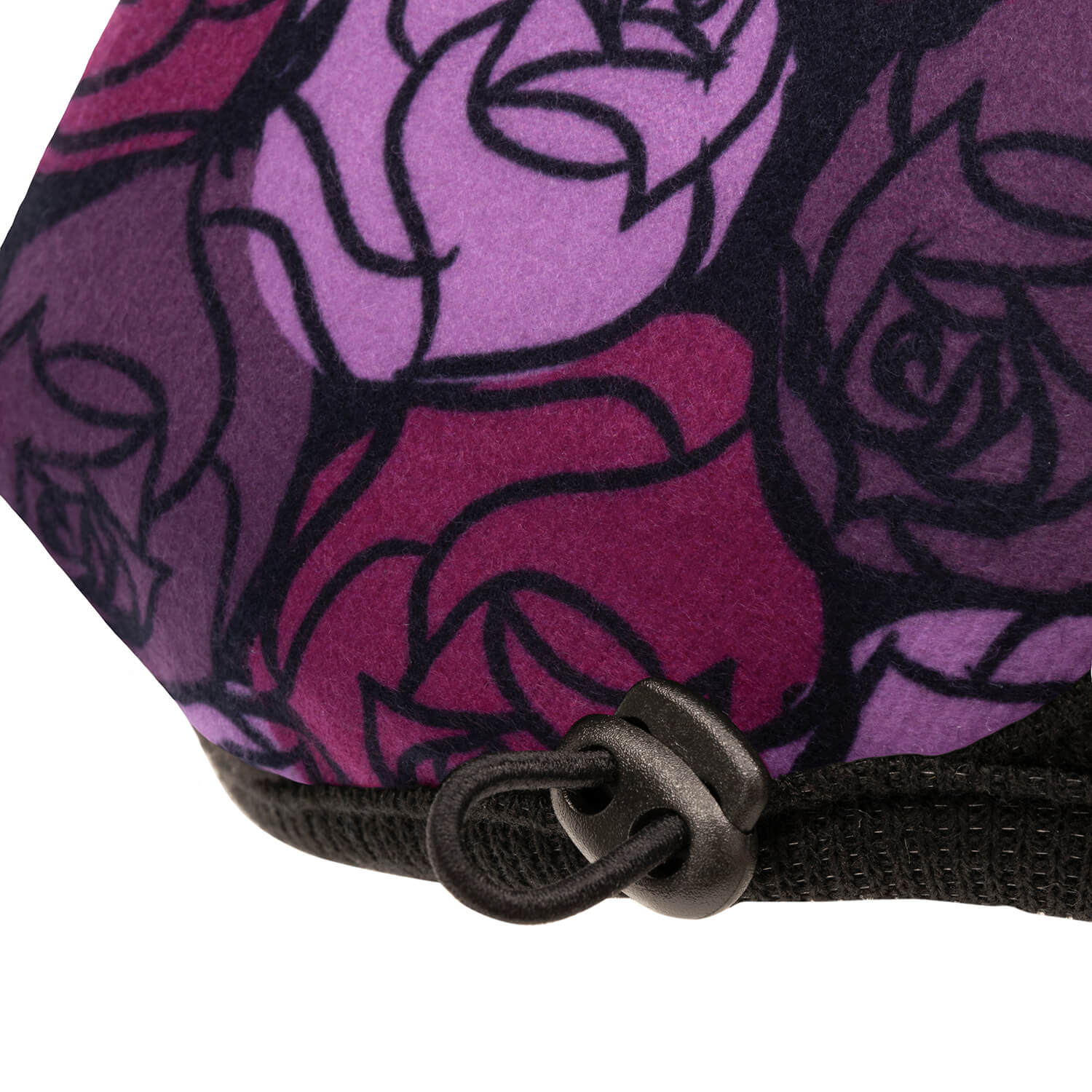 Close up image of the Toggle on The 65 Roses Pro Face Mask