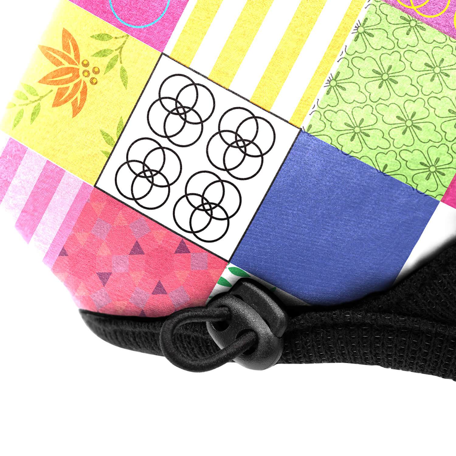 Close up image of the Toggle on The Austen Pro Face Mask