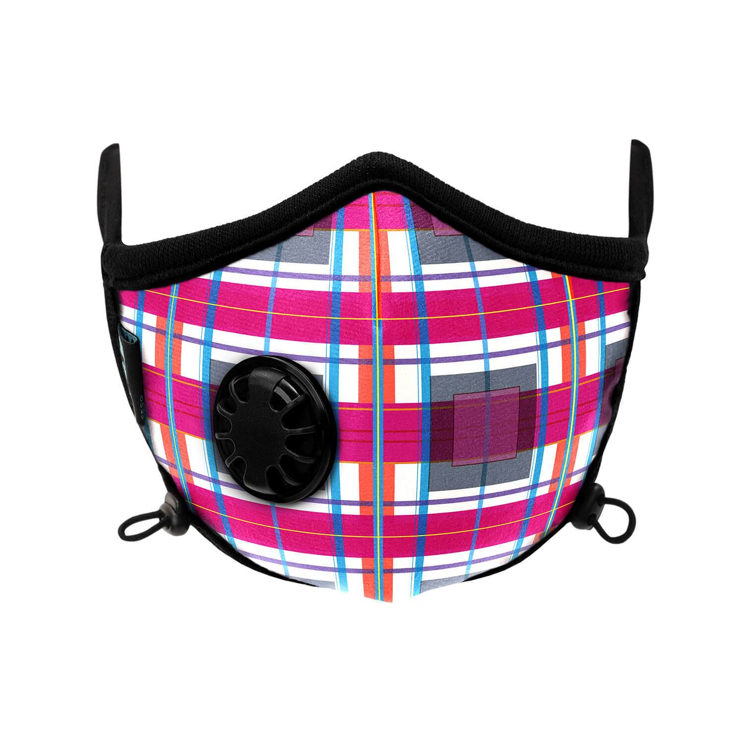 Full Front side angle of The Lady Macbeth Pro Face Mask