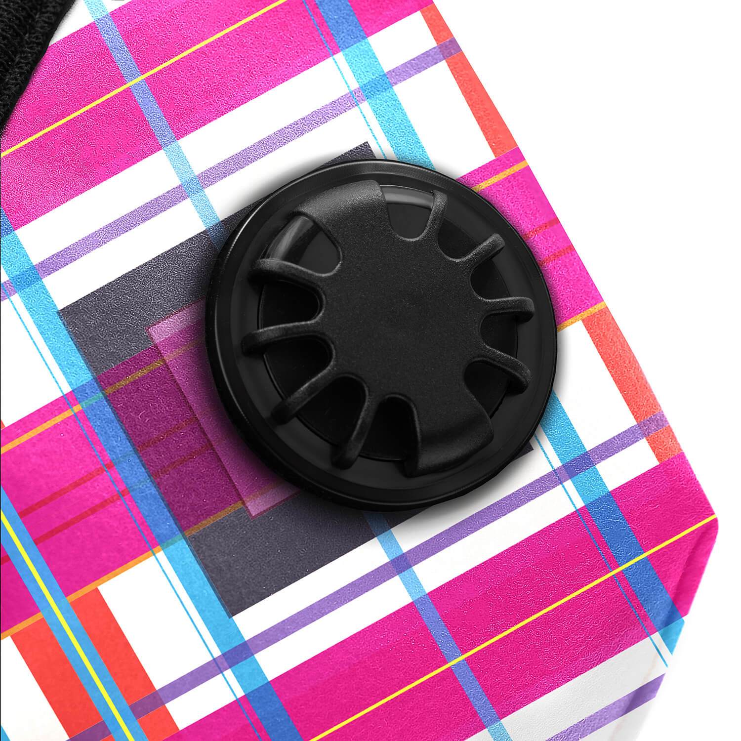 Close up image of the Valve on The Lady Macbeth Pro Face Mask