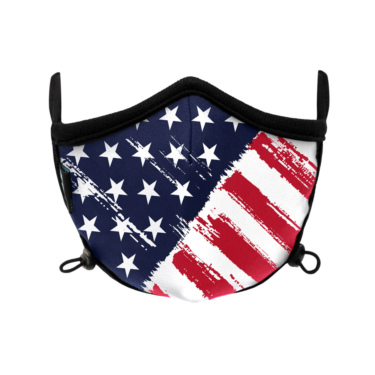 Full Front side angle of The Uncle Sam Non Valve Face Mask
