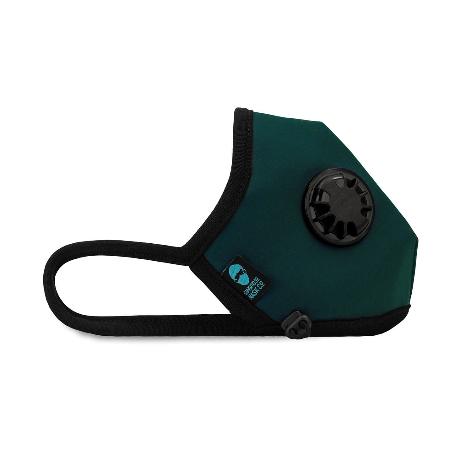 Right side angle of The Watson Pro Face Mask with the Valve