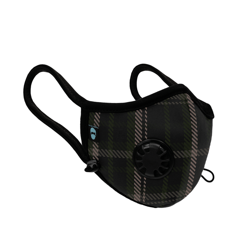 Dark Green Face Mask Doherty PRO - Cambridge Mask Co