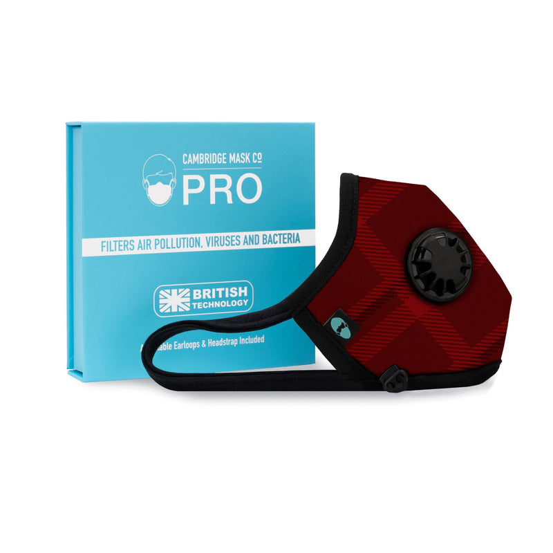 Red Mask Julie PRO - Cambridge Mask Co 