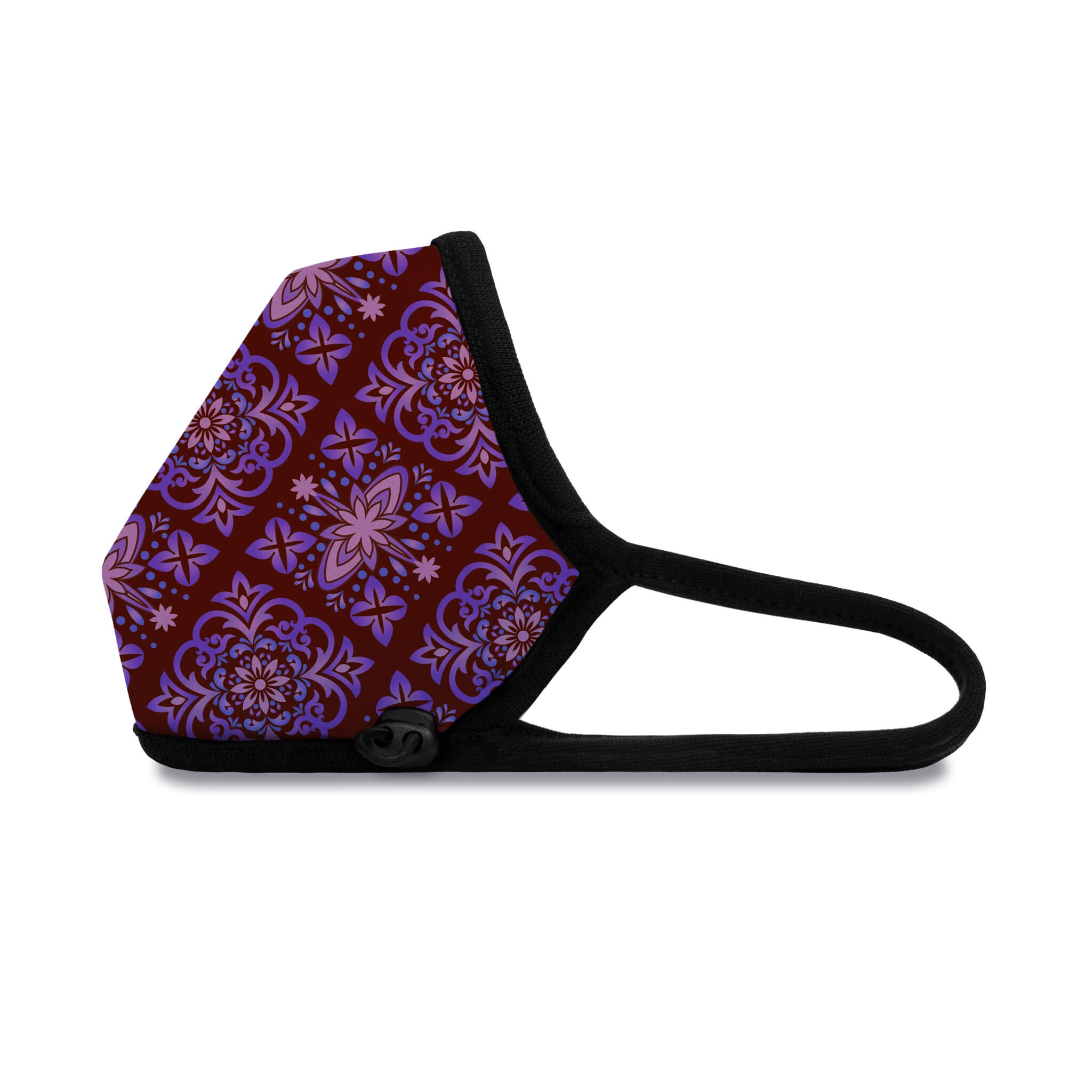 Left side angle of The Ada Non Valve Face Mask