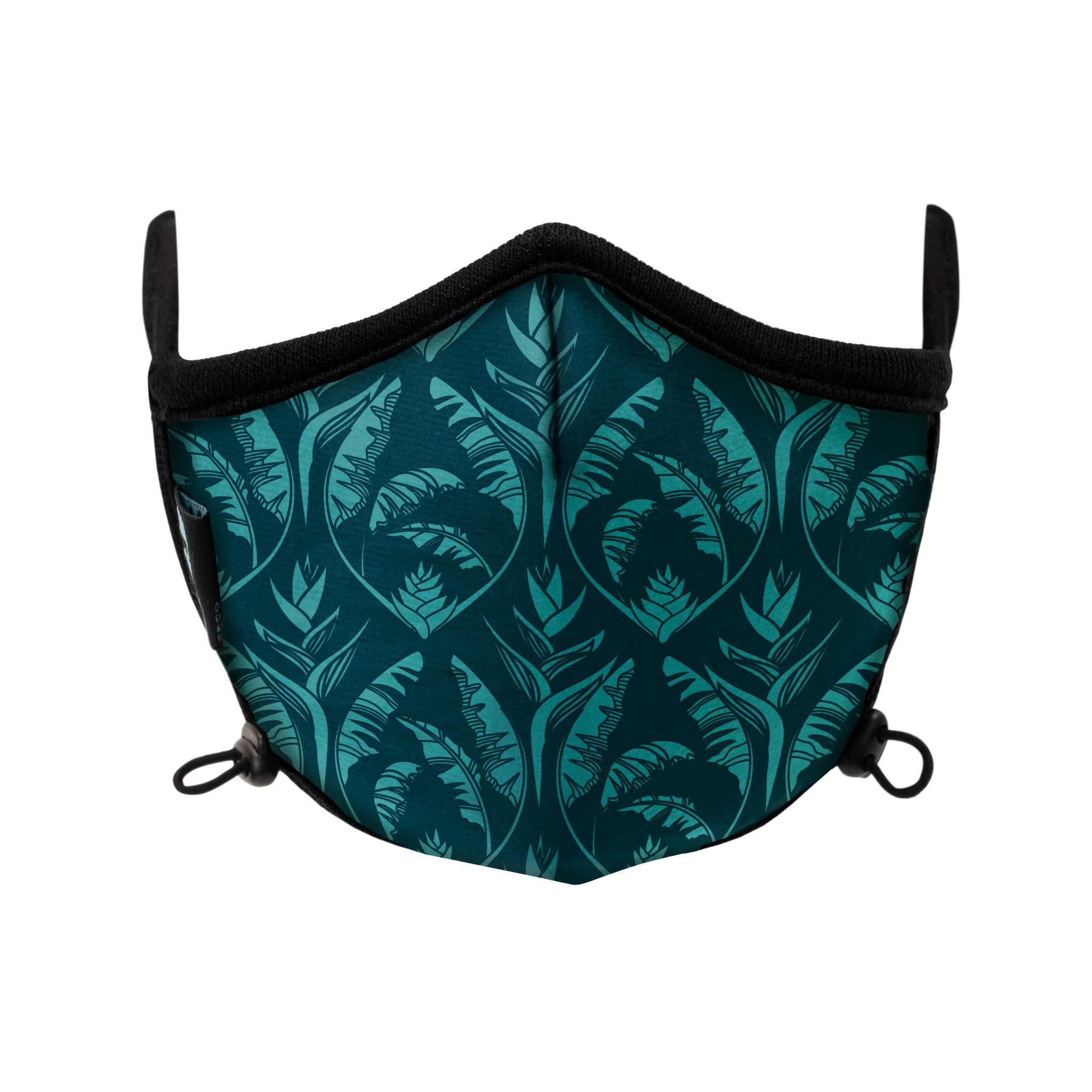 Full Front side angle of The James Non Valve Face Mask 