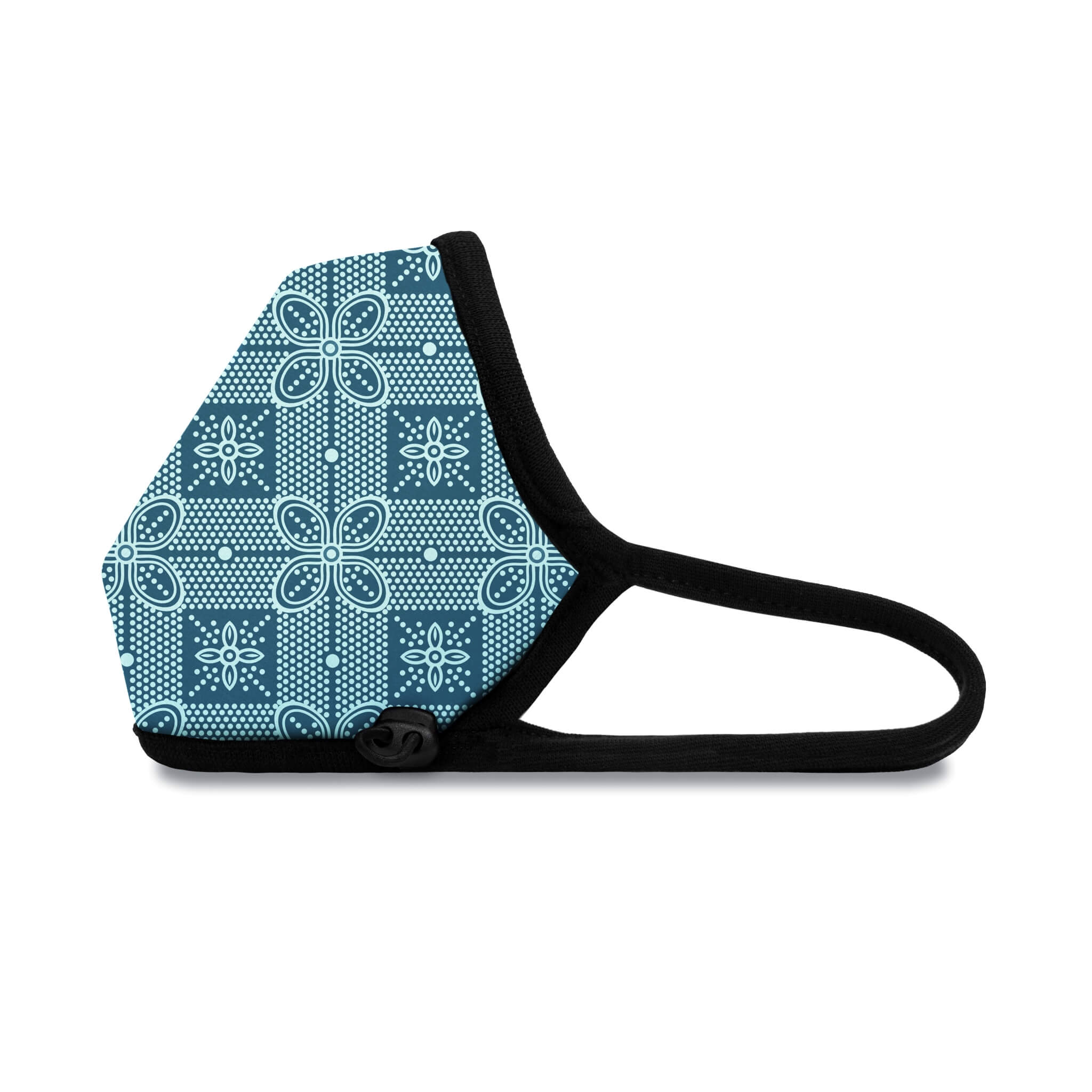 Left side angle of The Symons Pro Face Mask 