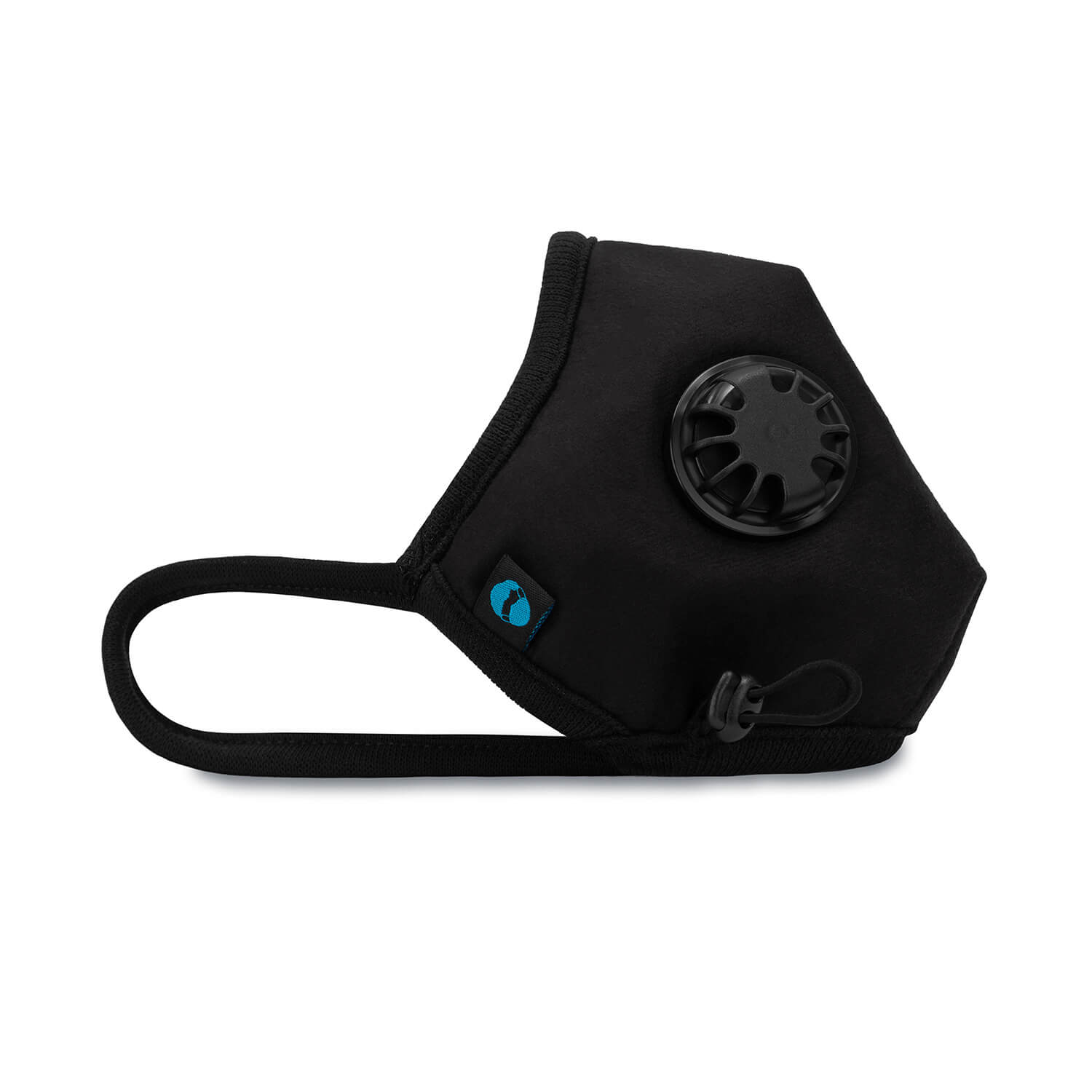 Right side angle of BASIC Face Mask Black 