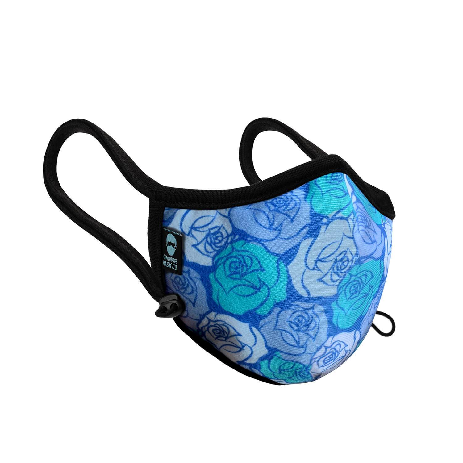 Front side angle of The Agatha Non Valve Face Mask 