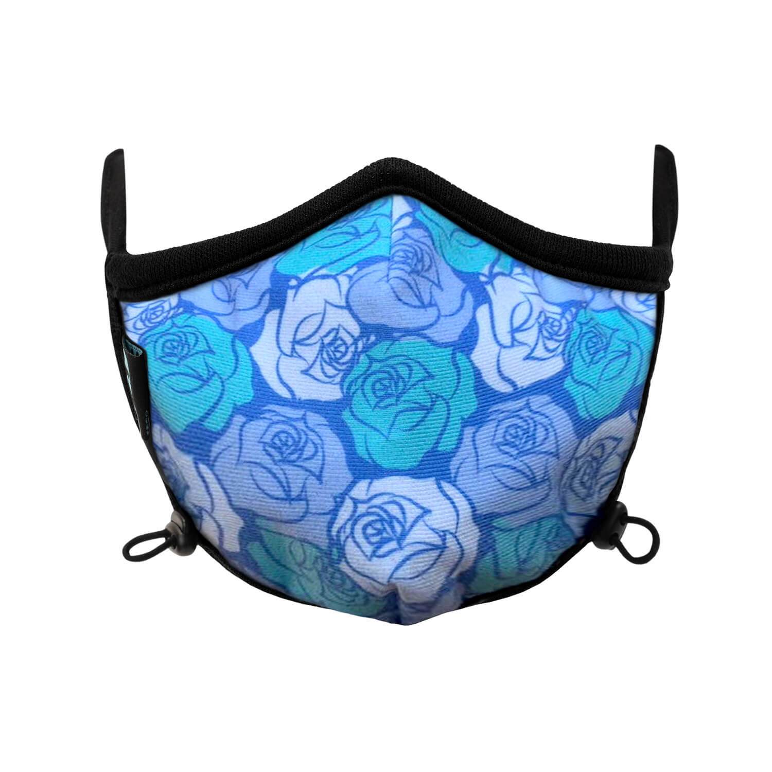 Full Front side angle of The Agatha Non Valve Face Mask 