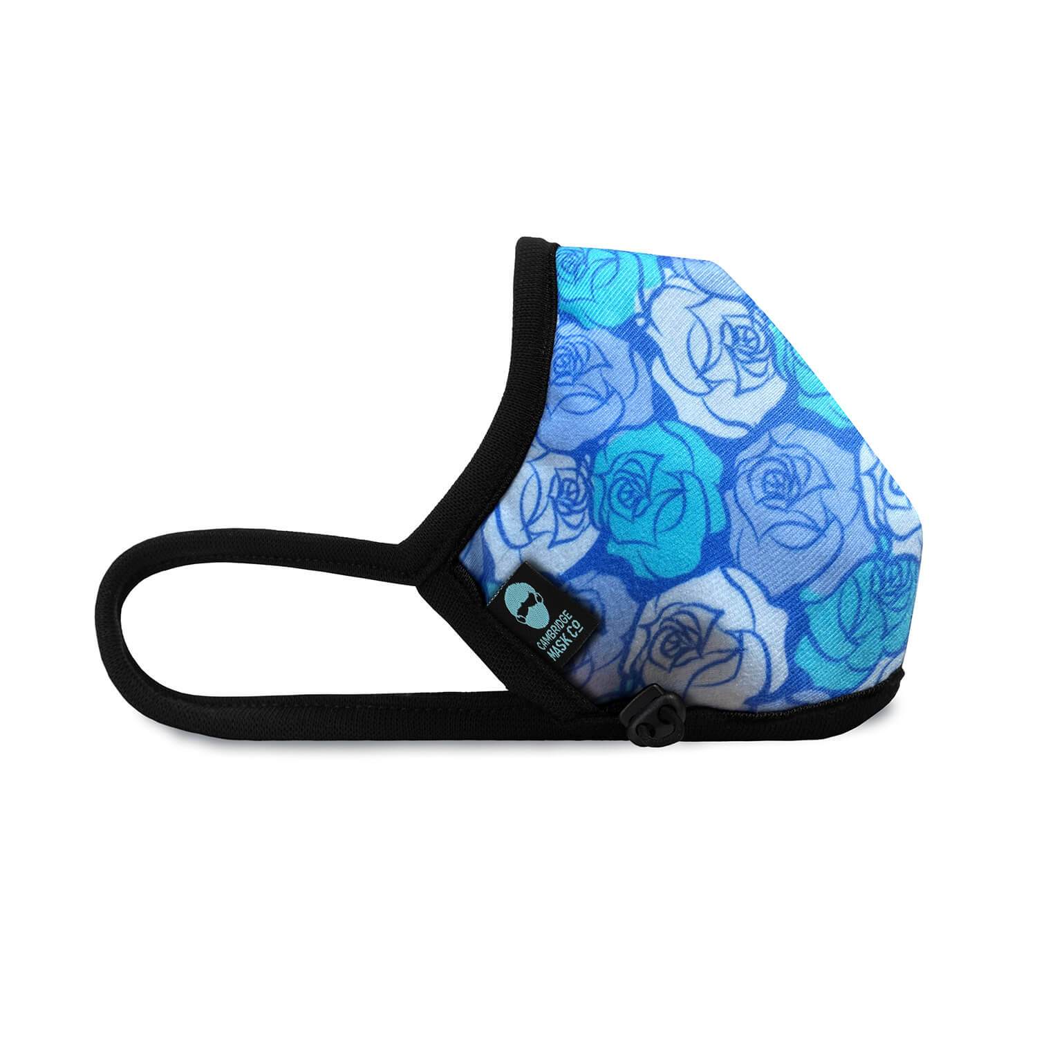 Right side angle of The Agatha Non Valve Face Mask 