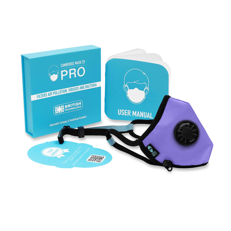 The Anning Pro Face Mask with the User manual, Box and Warranty Card 