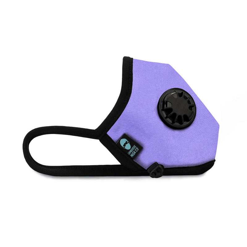 Right side angle of The Anning Pro Face Mask with the Valve