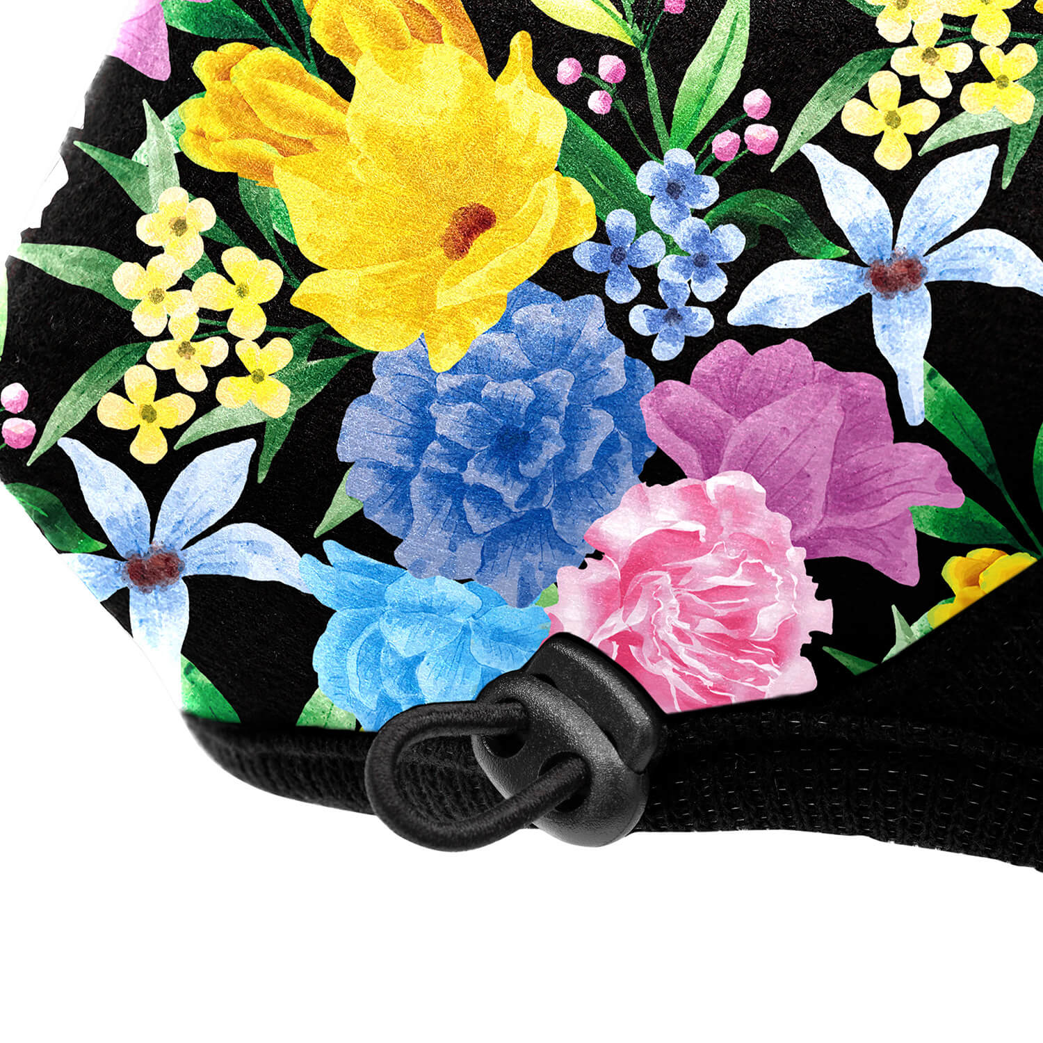 Close up image of the Toggle on The Arber Non Valve Face Mask 