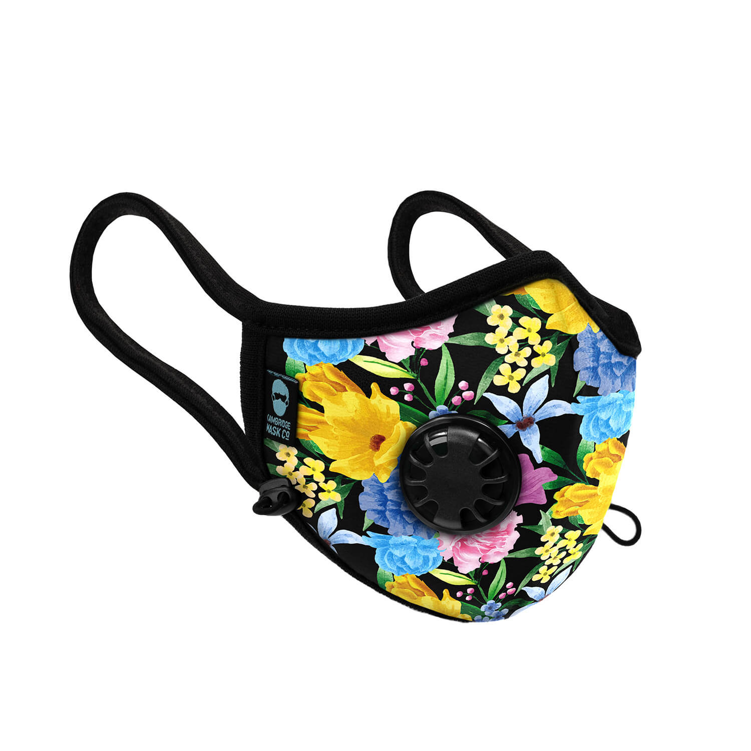 Front side angle of The Arber Pro Face Mask 