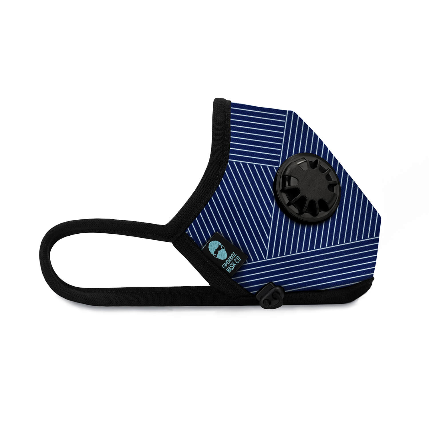 Right side angle of The Halifax Pro Face Mask